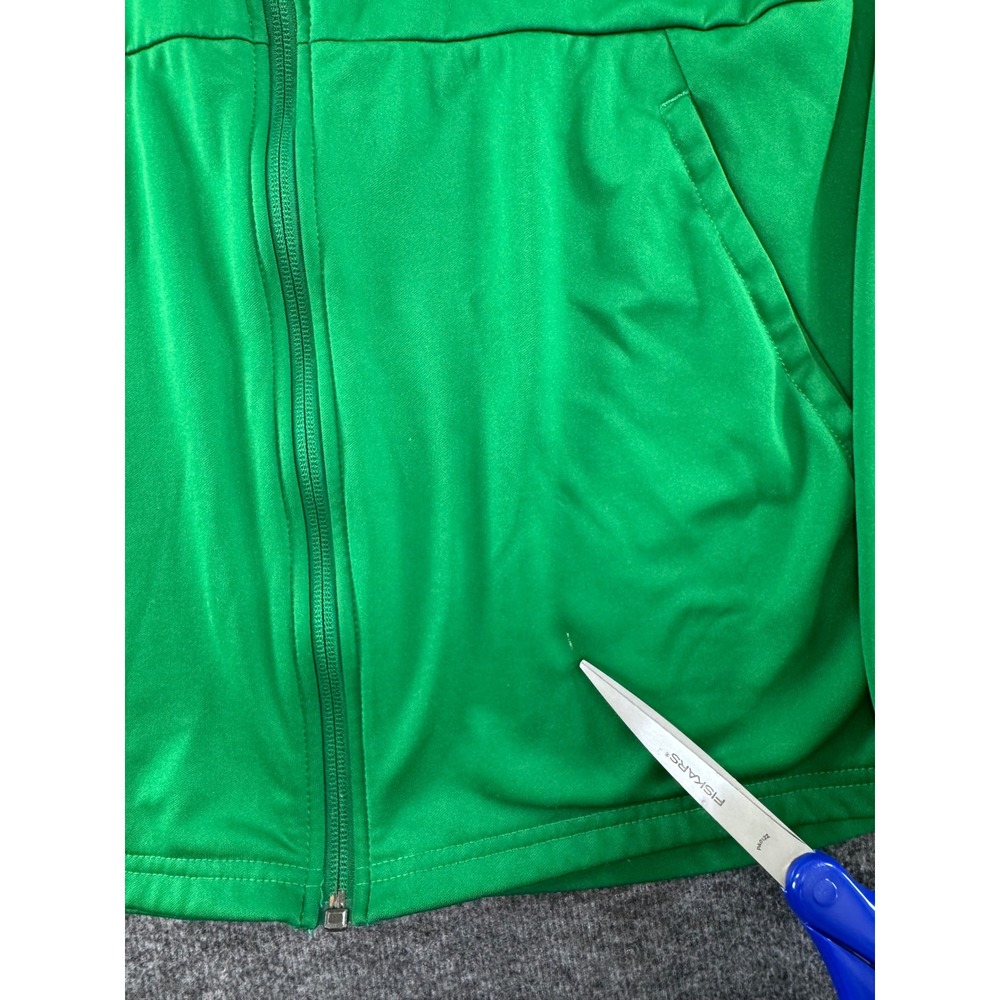 Nike Dri-FIT Green Full Zip Track Jacket Mens Small Training Top - Picture 4 of 11